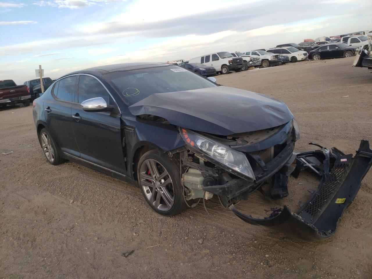 KIA OPTIMA SX 2013 with VIN 5XXGR4A69DG220532 - Photo from auction