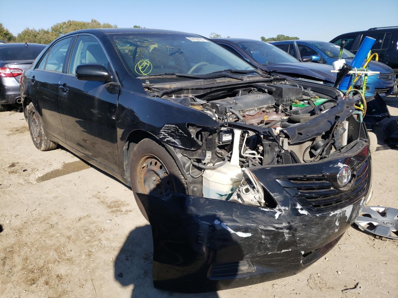 TOYOTA CAMRY CE 2007 with VIN 4T1BE46KX7U724500 - Photo from auction