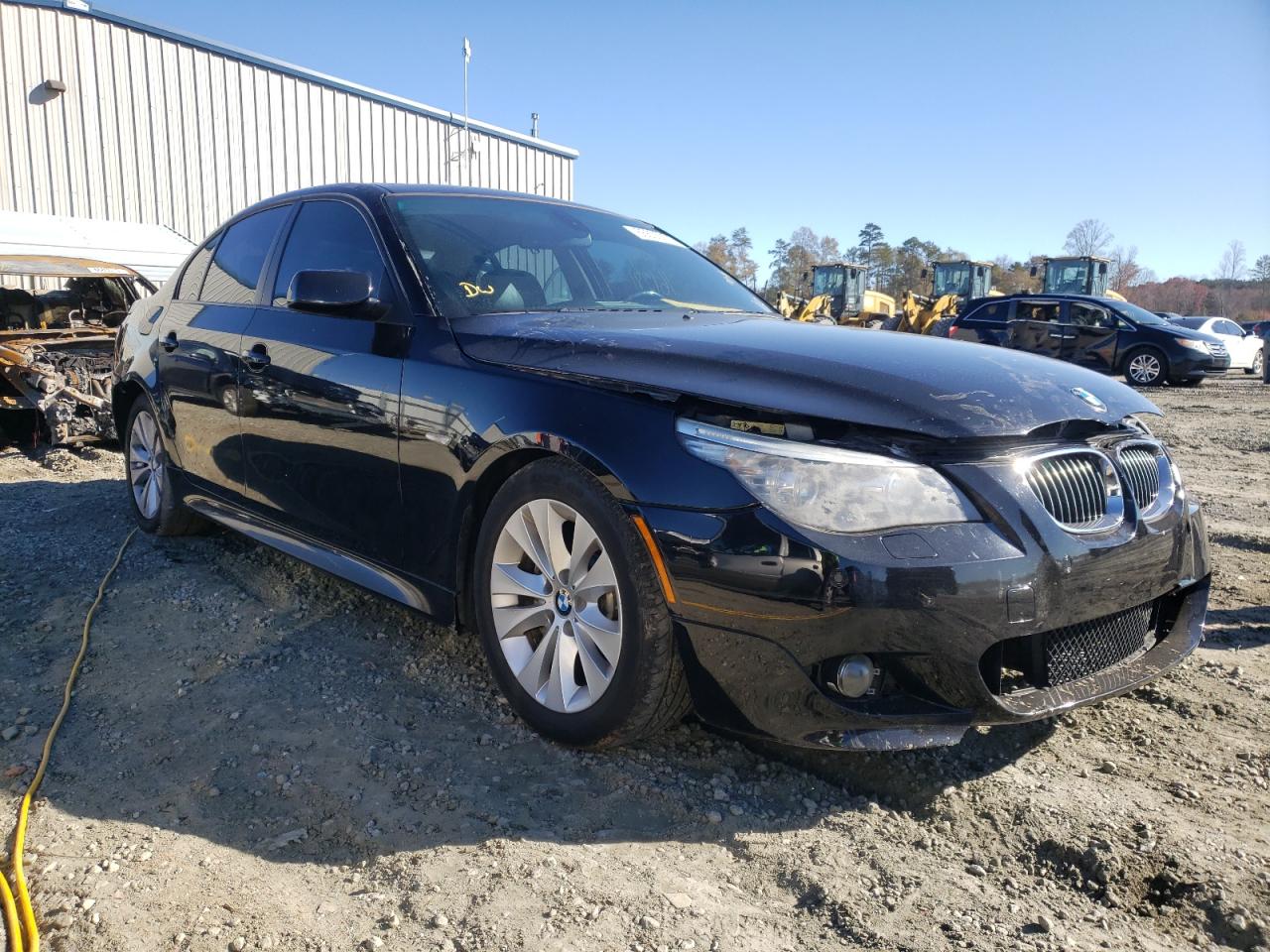 BMW 550 I 2008 with VIN WBANW53528CT51797 - Photo from auction
