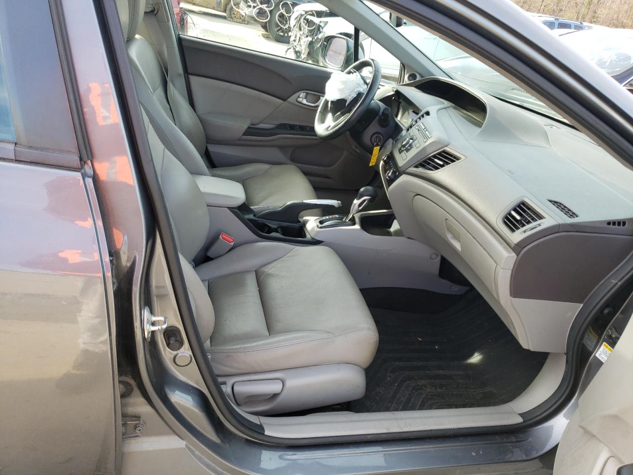 Photo 5 from auction – 2012 HONDA CIVIC EXL with VIN 19XFB2F99CE007546