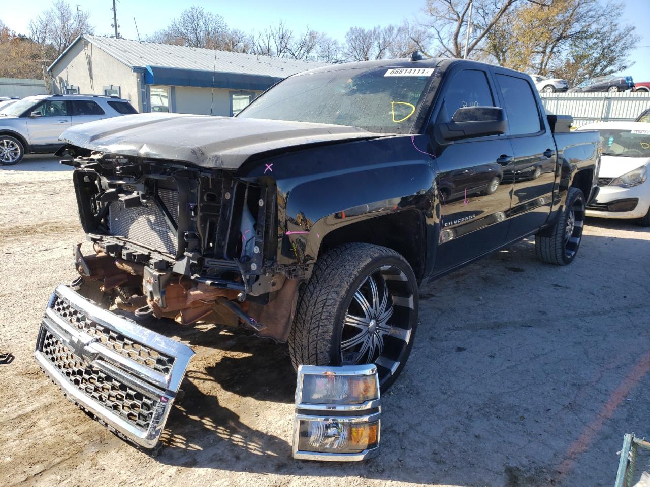 Photo 2 from auction – 2014 CHEVROLET SILVERADO with VIN 3GCUKPEH5EG412212