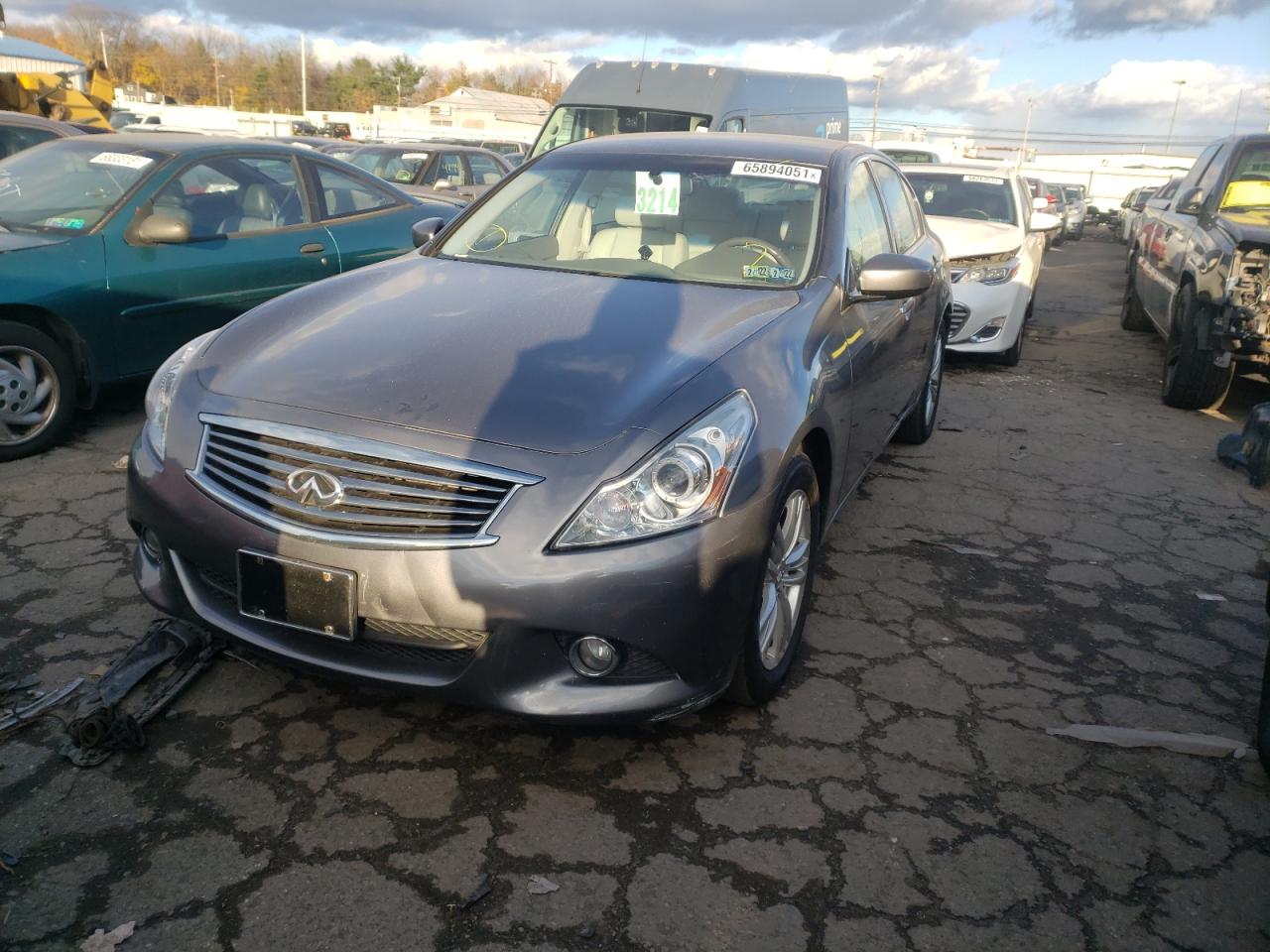Photo 2 from auction – 2012 INFINITI G25 with VIN JN1DV6ARXCM861835