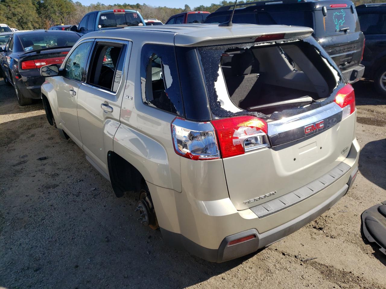 Photo 3 from auction – 2013 GMC TERRAIN SL with VIN 2GKALMEK4D6358135