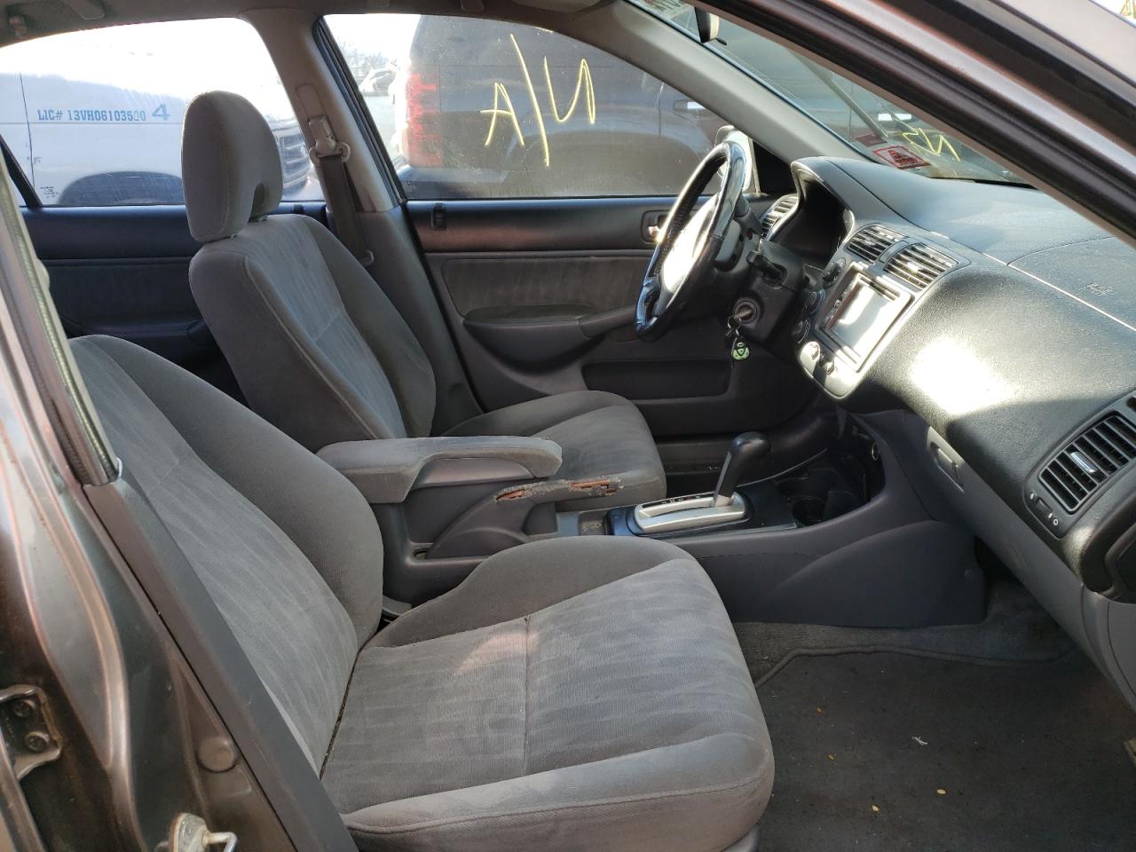Photo 5 from auction – 2005 HONDA CIVIC with VIN 2HGES16515H629053