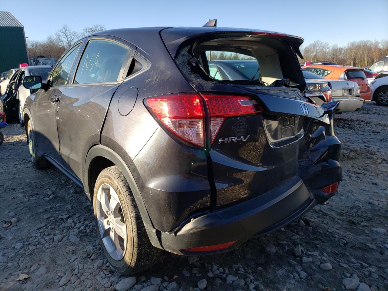 Photo 3 from auction – 2018 HONDA HR-V with VIN 3CZRU6H35JG718258