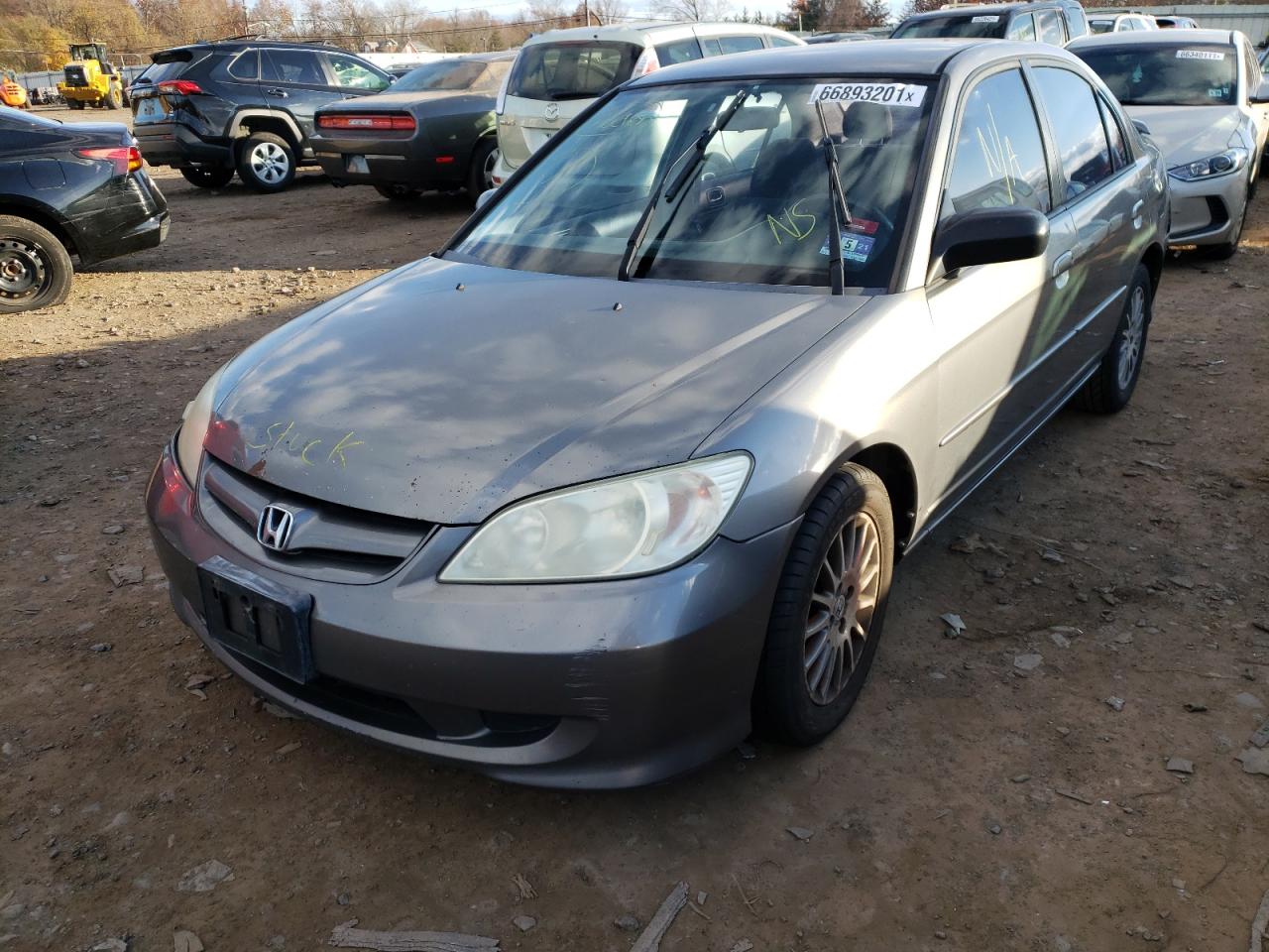 Photo 2 from auction – 2005 HONDA CIVIC with VIN 2HGES16515H629053