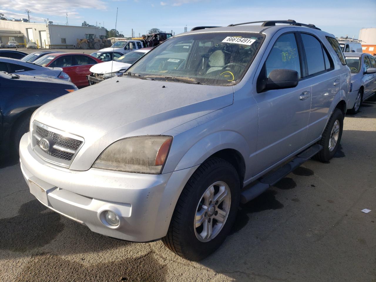 Photo 2 from auction – 2006 KIA SORENTO EX with VIN KNDJD733865649693