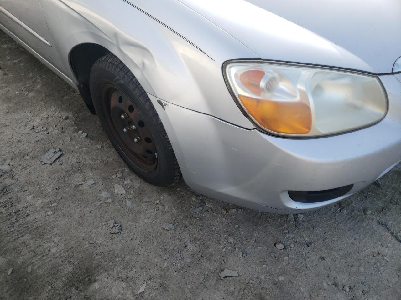 Photo 9 from auction – 2007 KIA SPECTRA with VIN KNAFE121475430860