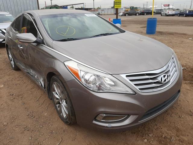 HYUNDAI AZERA 2013 with VIN KMHFG4JG7DA201110 - Photo from auction