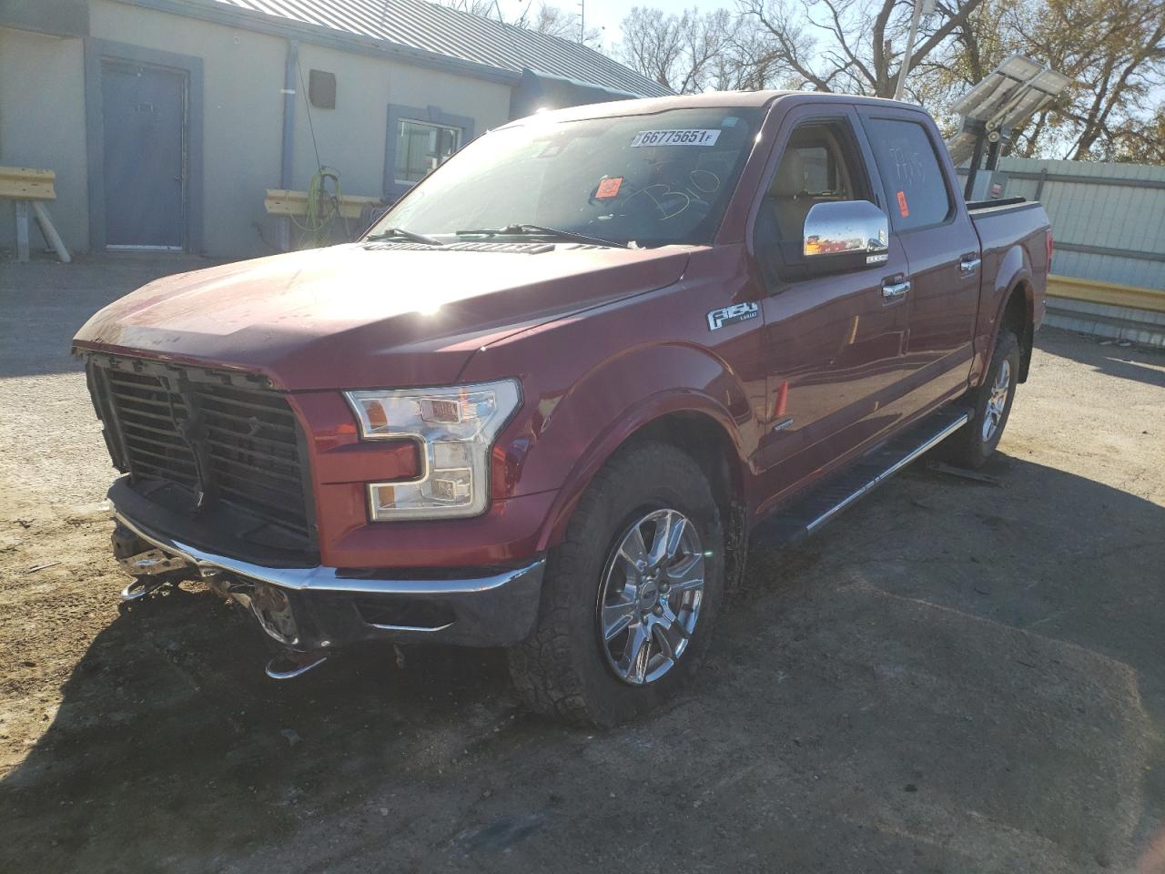 Photo 2 from auction – 2016 FORD F150 SUPER with VIN 1FTEW1EG1GFB49332