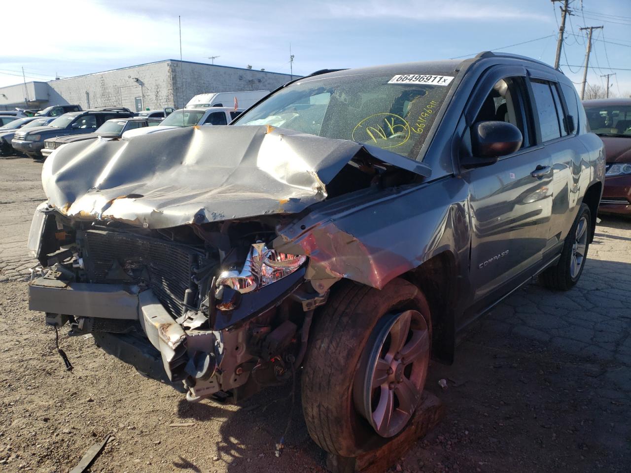 Photo 2 from auction – 2014 JEEP COMPASS SP with VIN 1C4NJDBB0ED622221