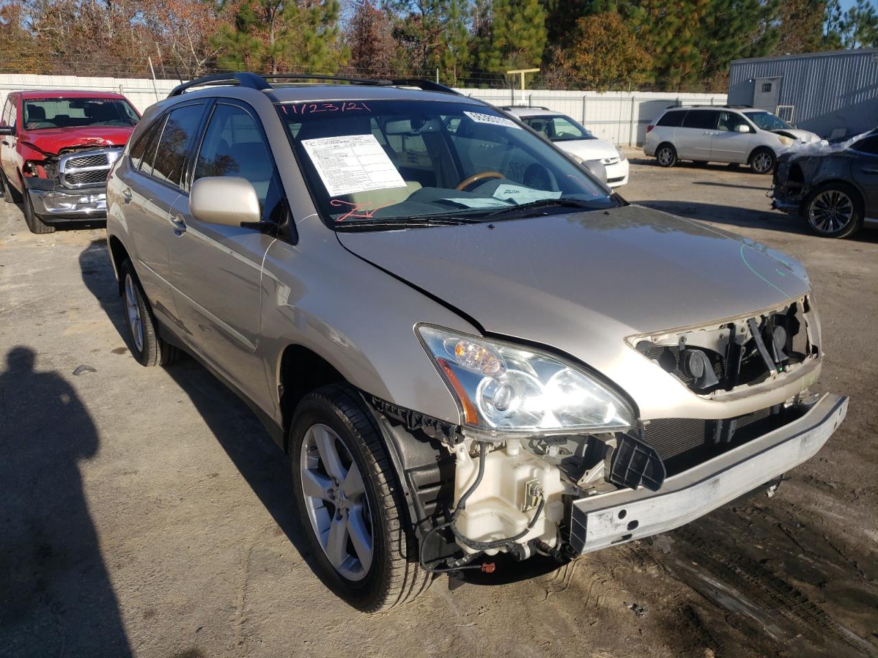 LEXUS RX 350 2007 with VIN 2T2HK31U07C031082 - Photo from auction