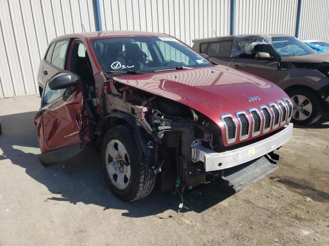 JEEP CHEROKEE S 2014 with VIN 1C4PJMAB8EW257396 - Photo from auction