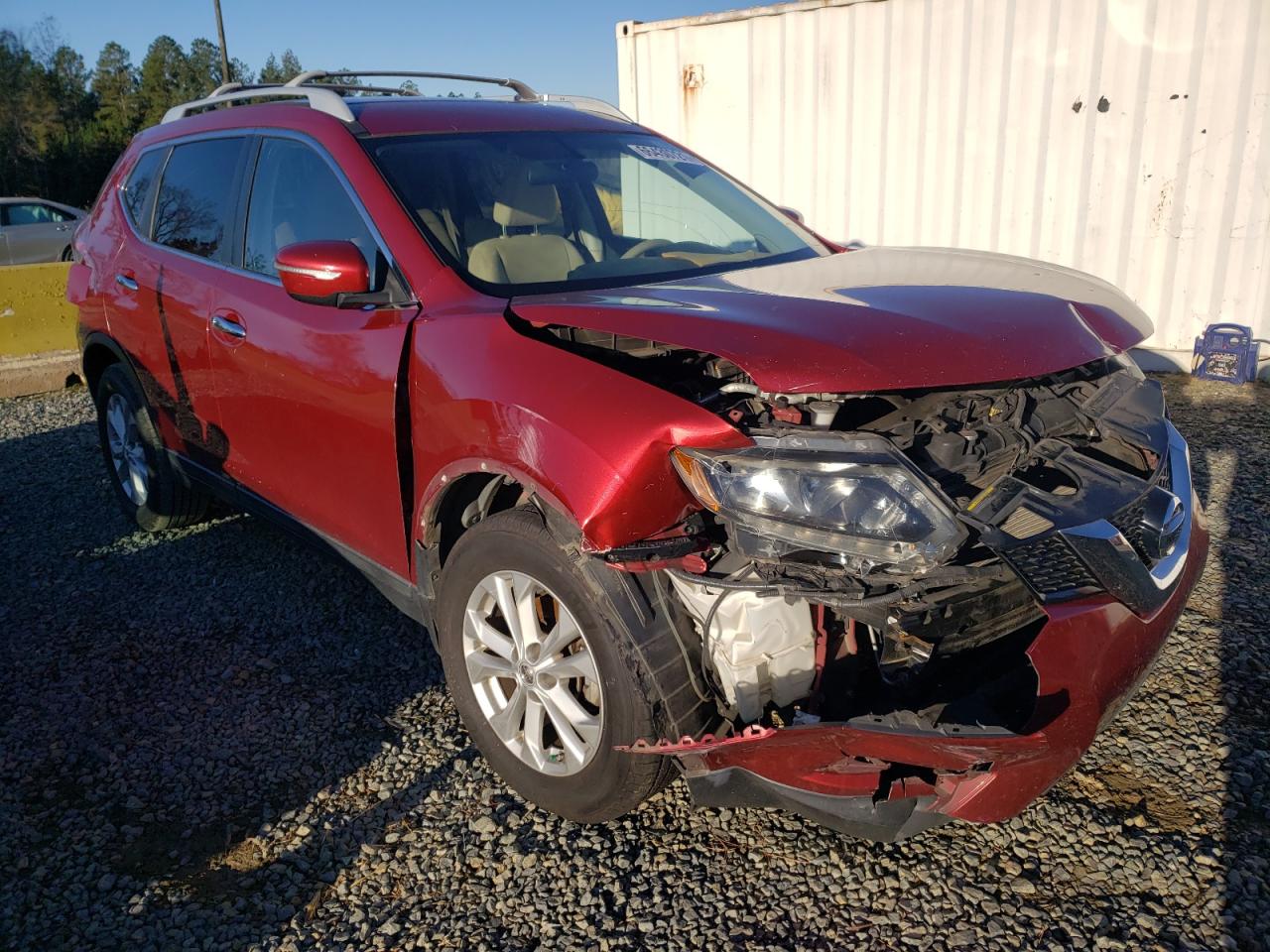 NISSAN ROGUE S 2014 with VIN 5N1AT2MT6EC791597 - Photo from auction