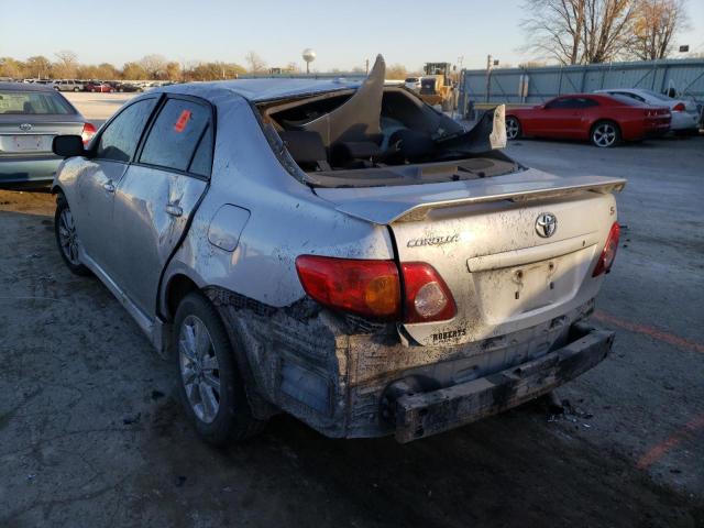 Photo 3 from auction – 2009 TOYOTA COROLLA BA with VIN 1NXBU40E69Z109161