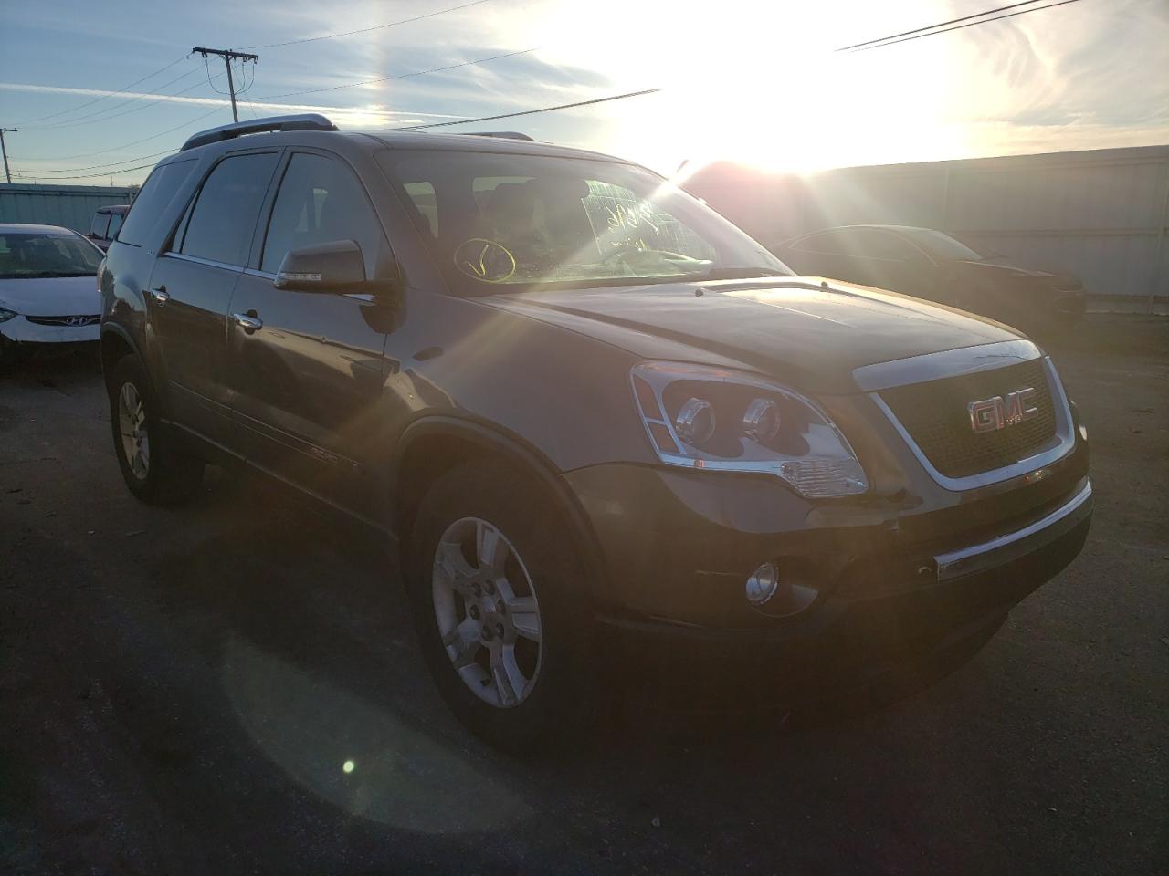 GMC ACADIA SLT 2008 with VIN 1GKER23708J307775 - Photo from auction