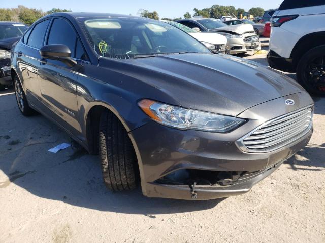 FORD FUSION SE 2017 with VIN 3FA6P0LUXHR222695 - Photo from auction