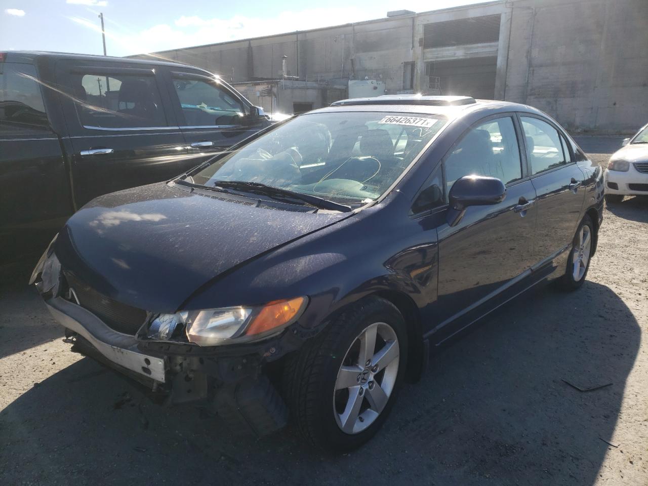 Photo 2 from auction – 2008 HONDA CIVIC with VIN 1HGFA16848L091585