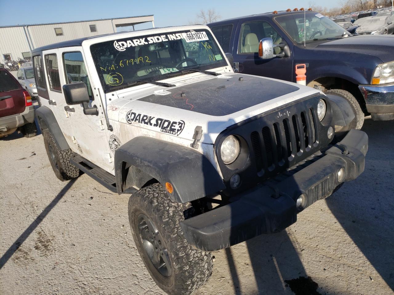 JEEP WRANGLER U 2017 with VIN 1C4BJWDG6HL679492 - Photo from auction