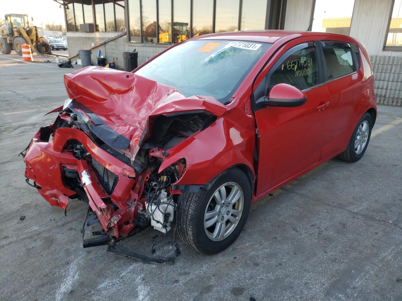 Photo 2 from auction – 2013 CHEVROLET SONIC with VIN 1G1JC6SG7D4105800