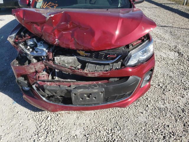 Photo 9 from auction – 2017 CHEVROLET SONIC LT with VIN 1G1JD6SB7H4116674
