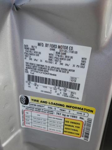 Photo 10 from auction – 2013 FORD F150 SUPER with VIN 1FTFW1CFXDKF59466