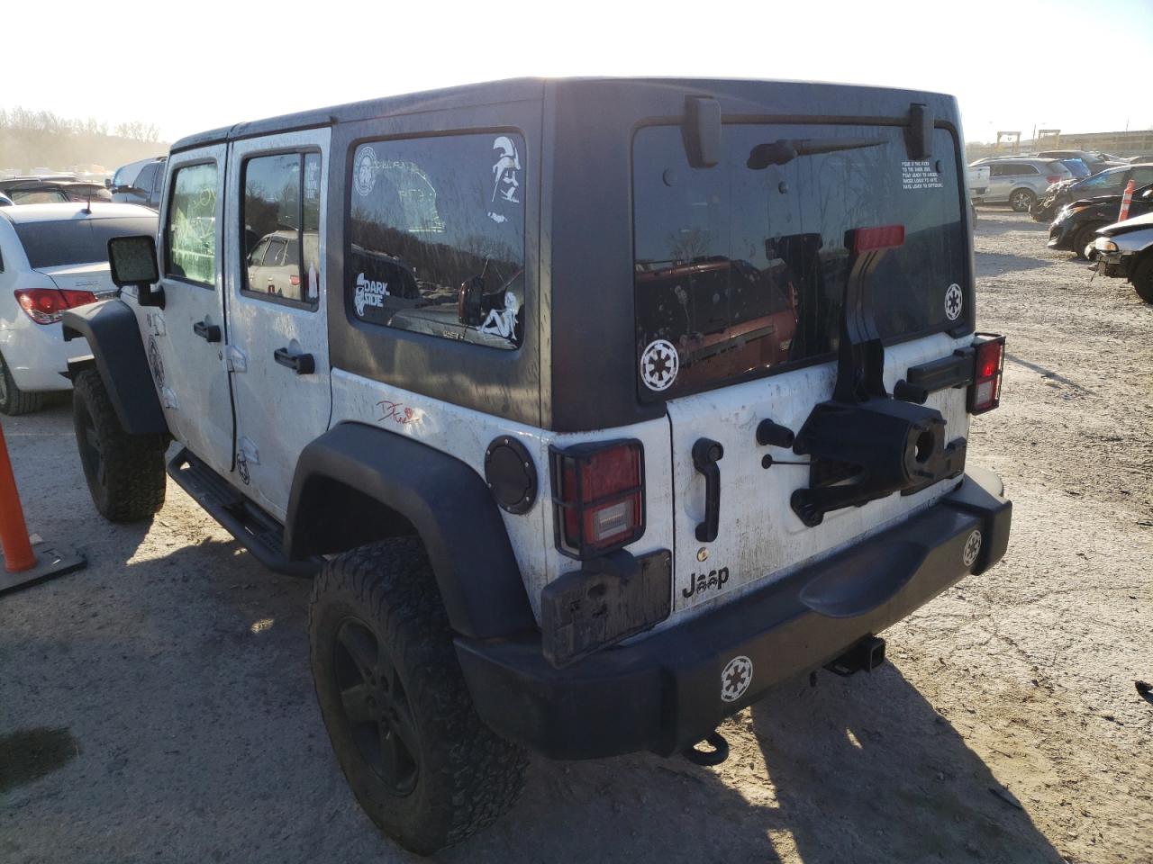 Photo 3 from auction – 2017 JEEP WRANGLER U with VIN 1C4BJWDG6HL679492