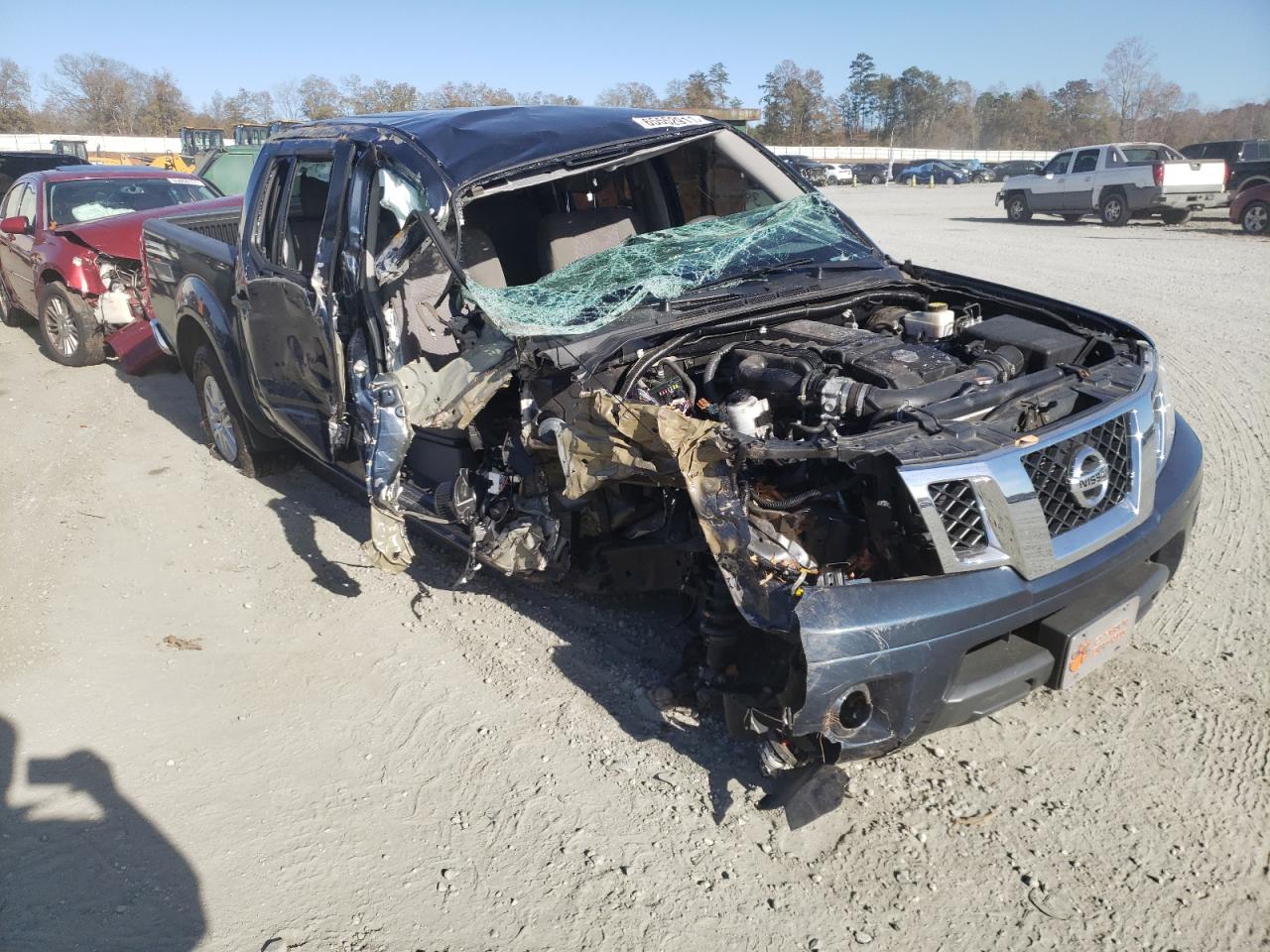 NISSAN FRONTIER S 2019 with VIN 1N6AD0ER9KN747518 - Photo from auction