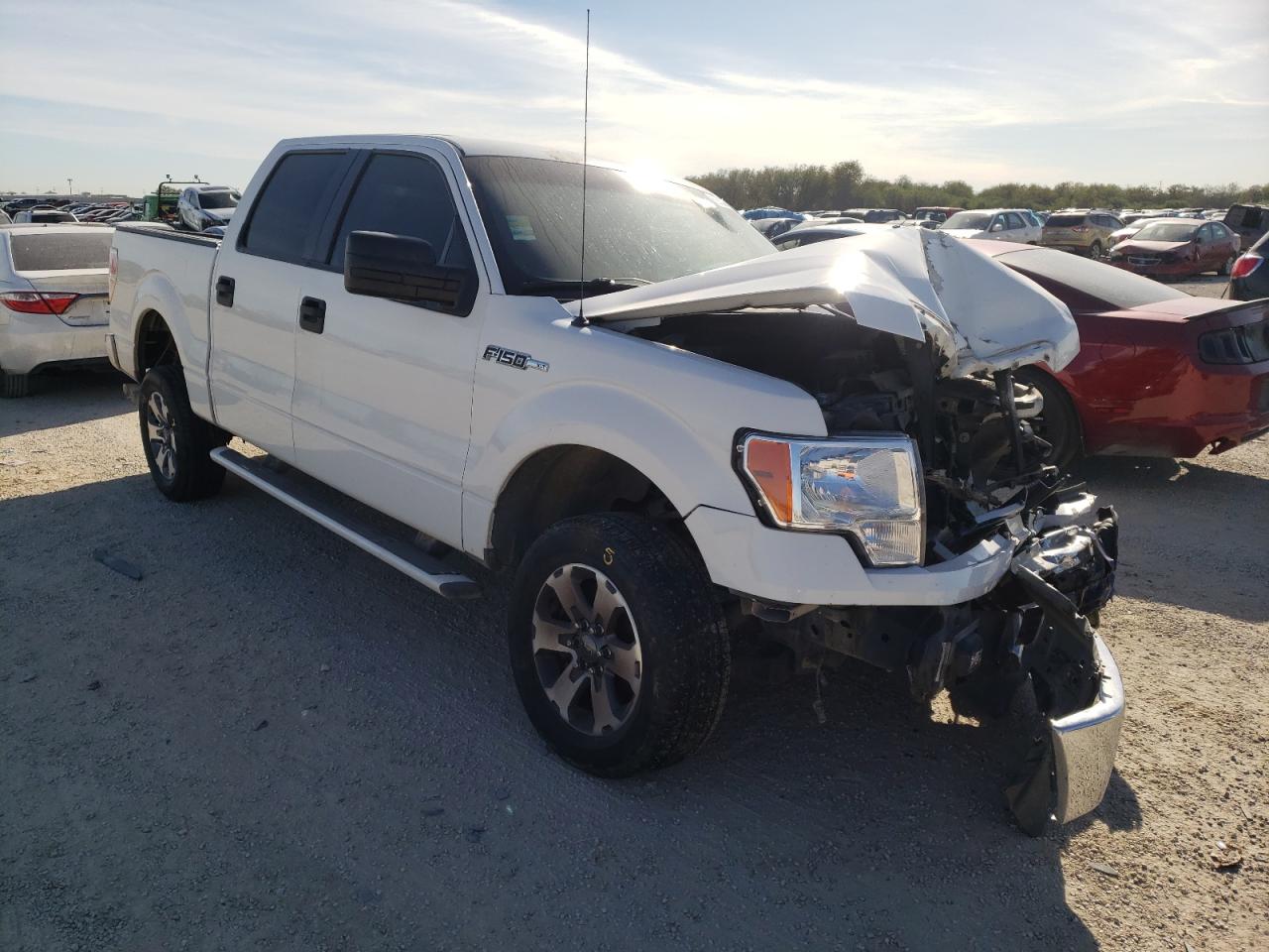 FORD F150 SUPER 2012 with VIN 1FTEW1CM3CKE19056 - Photo from auction