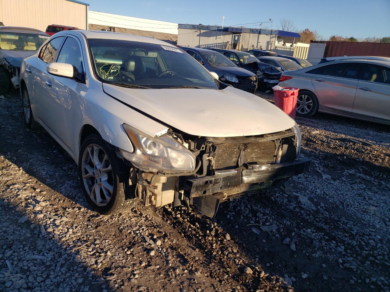 NISSAN MAXIMA S 2014 with VIN 1N4AA5AP8EC431644 - Photo from auction