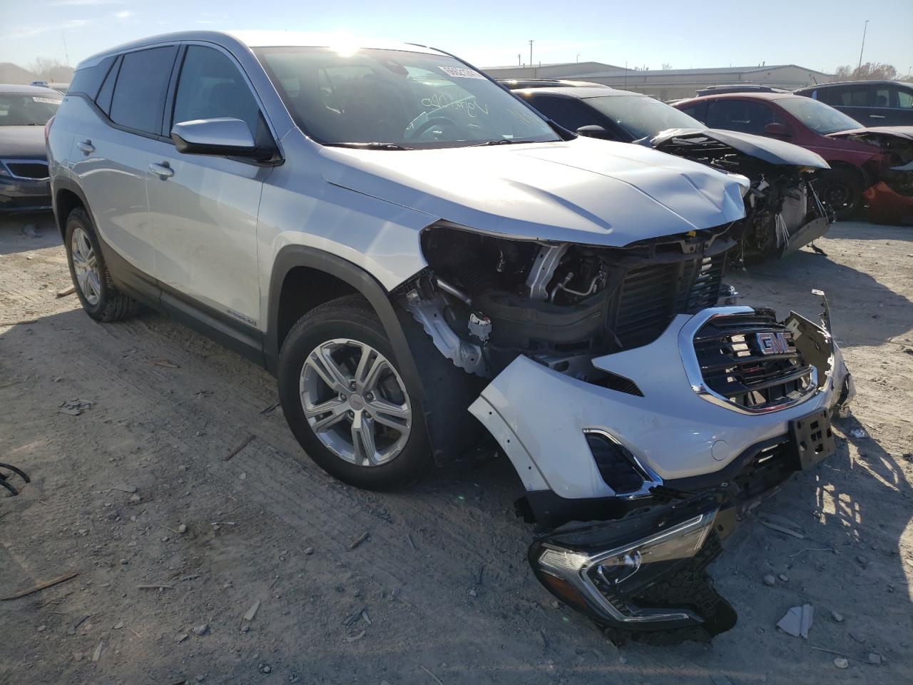 GMC TERRAIN SL 2020 with VIN 3GKALTEV5LL100043 - Photo from auction