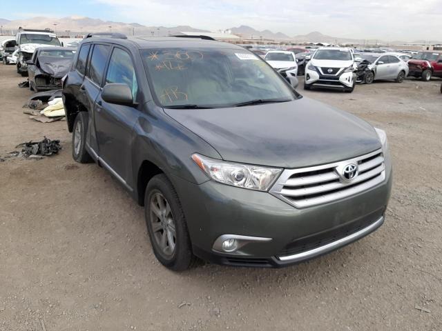 TOYOTA HIGHLANDER 2012 with VIN 5TDBK3EHXCS169303 - Photo from auction