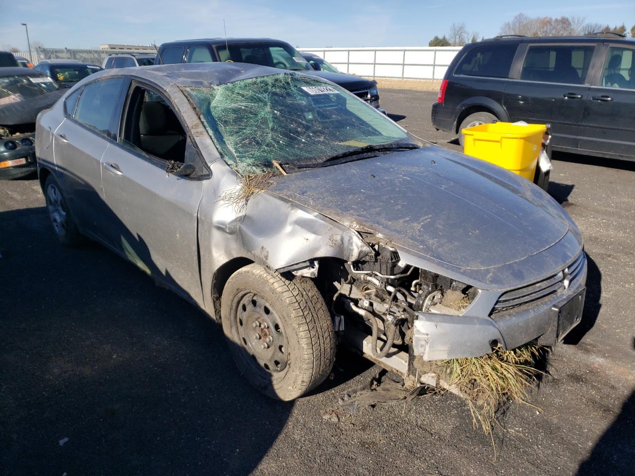 DODGE DART SE 2015 with VIN 1C3CDFAA4FD415677 - Photo from auction