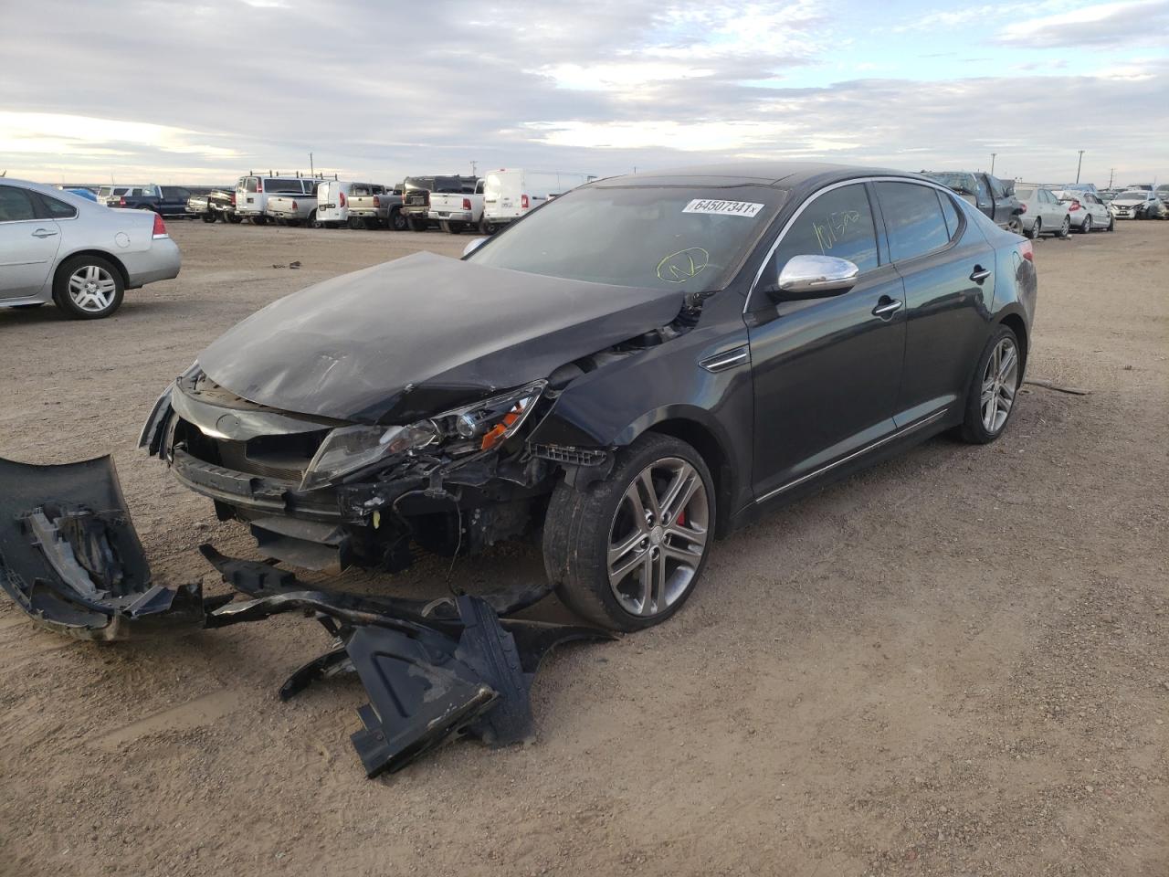 Photo 2 from auction – 2013 KIA OPTIMA SX with VIN 5XXGR4A69DG220532
