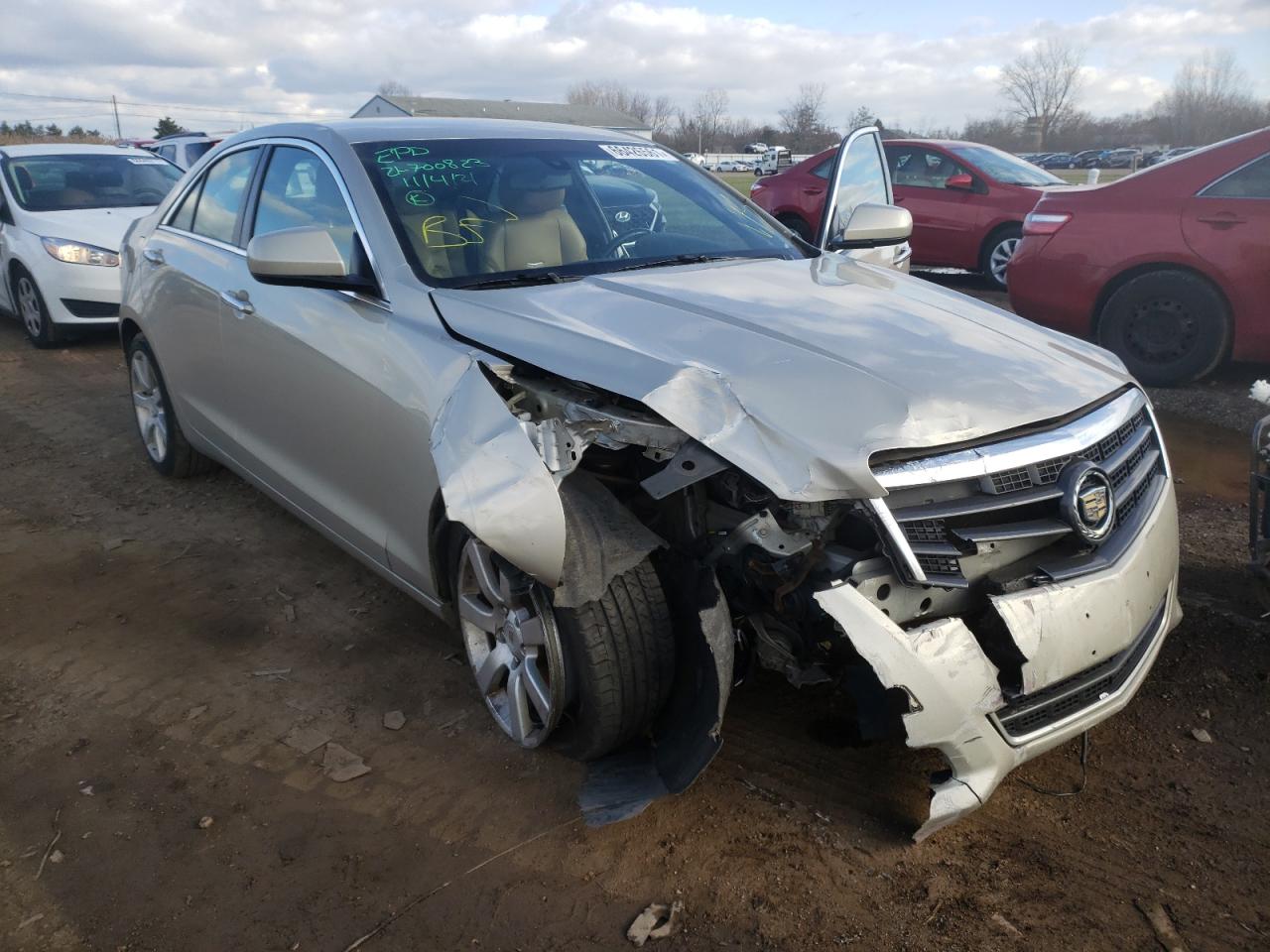CADILLAC ATS 2013 with VIN 1G6AA5RA9D0171378 - Photo from auction