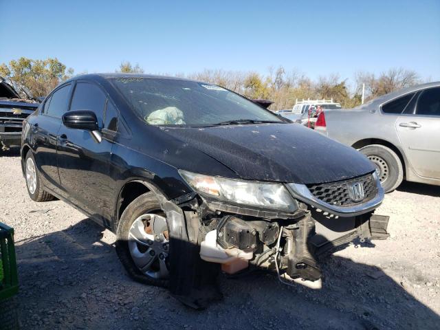 HONDA CIVIC LX 2014 with VIN 19XFB2F5XEE020919 - Photo from auction
