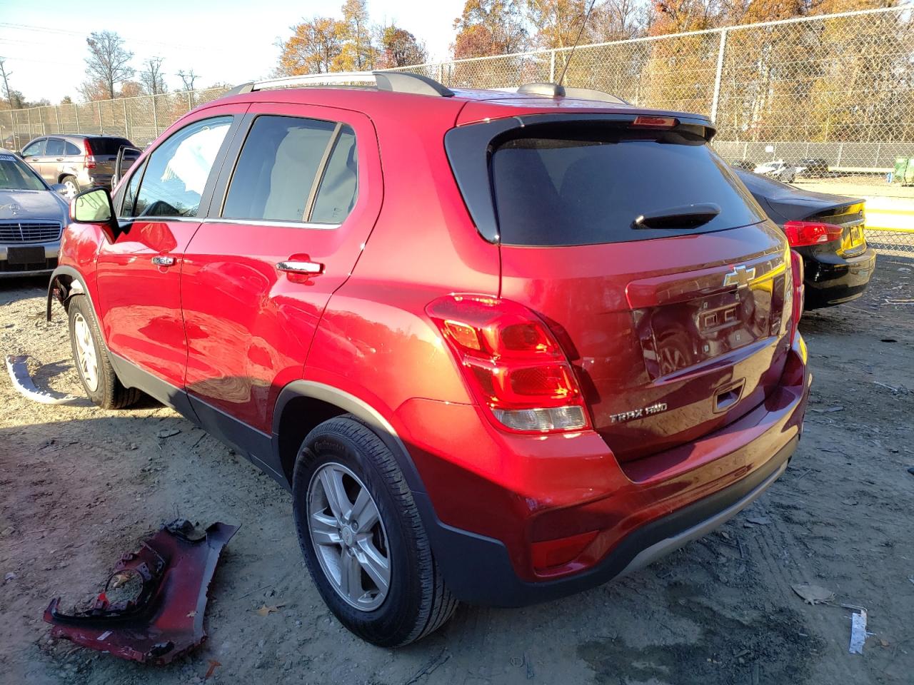 Photo 3 from auction – 2020 CHEVROLET TRAX 1LT with VIN 3GNCJPSB9LL254144
