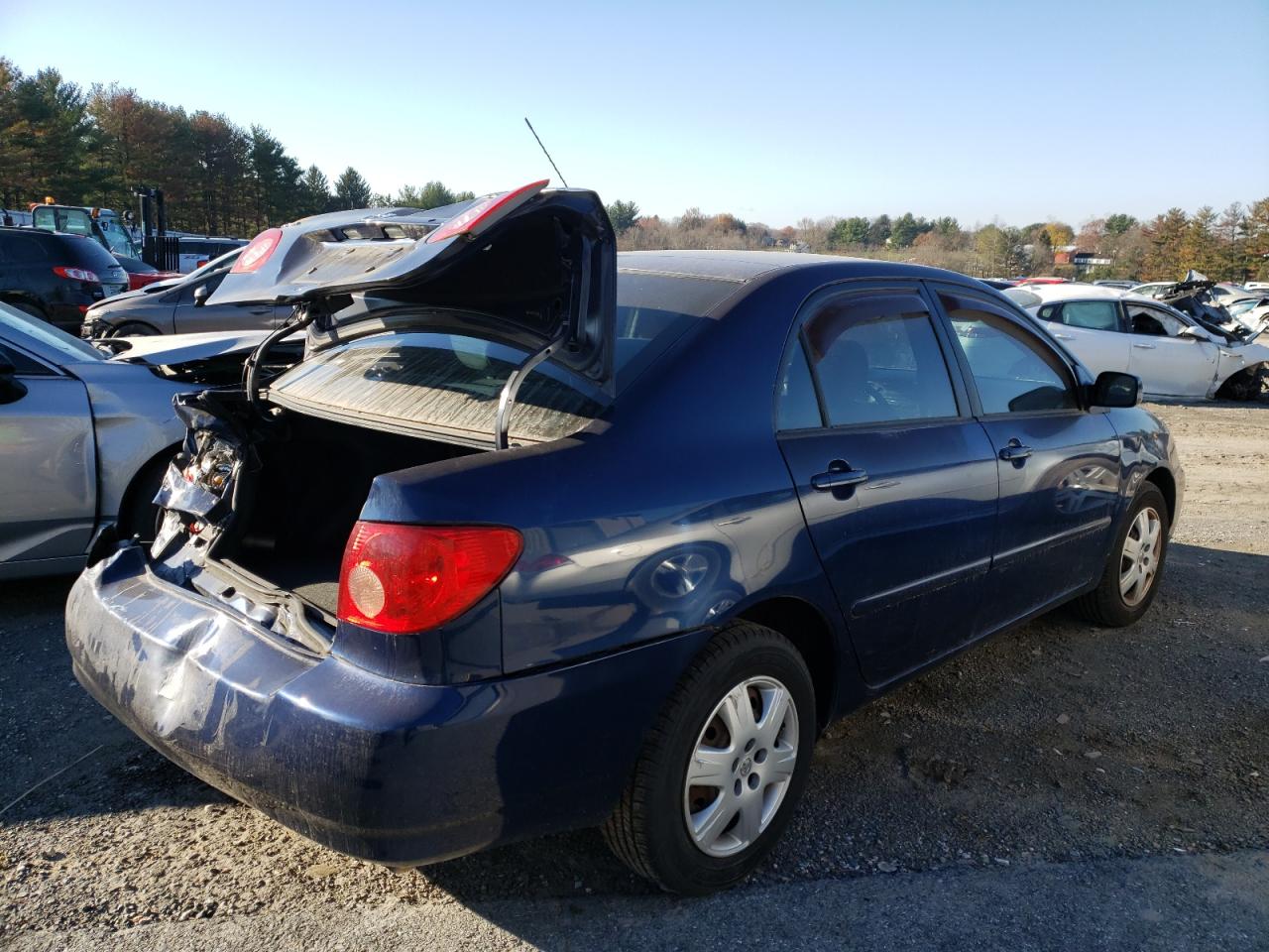 Photo 4 from auction – 2007 TOYOTA COROLLA CE with VIN 2T1BR32E67C815909