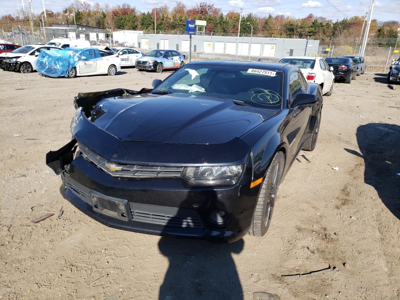 Photo 2 from auction – 2015 CHEVROLET CAMARO LT with VIN 2G1FD1E34F9178587