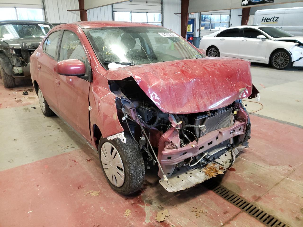 MITSUBISHI MIRAGE G4 2019 with VIN ML32F3FJ1KHF18119 - Photo from auction
