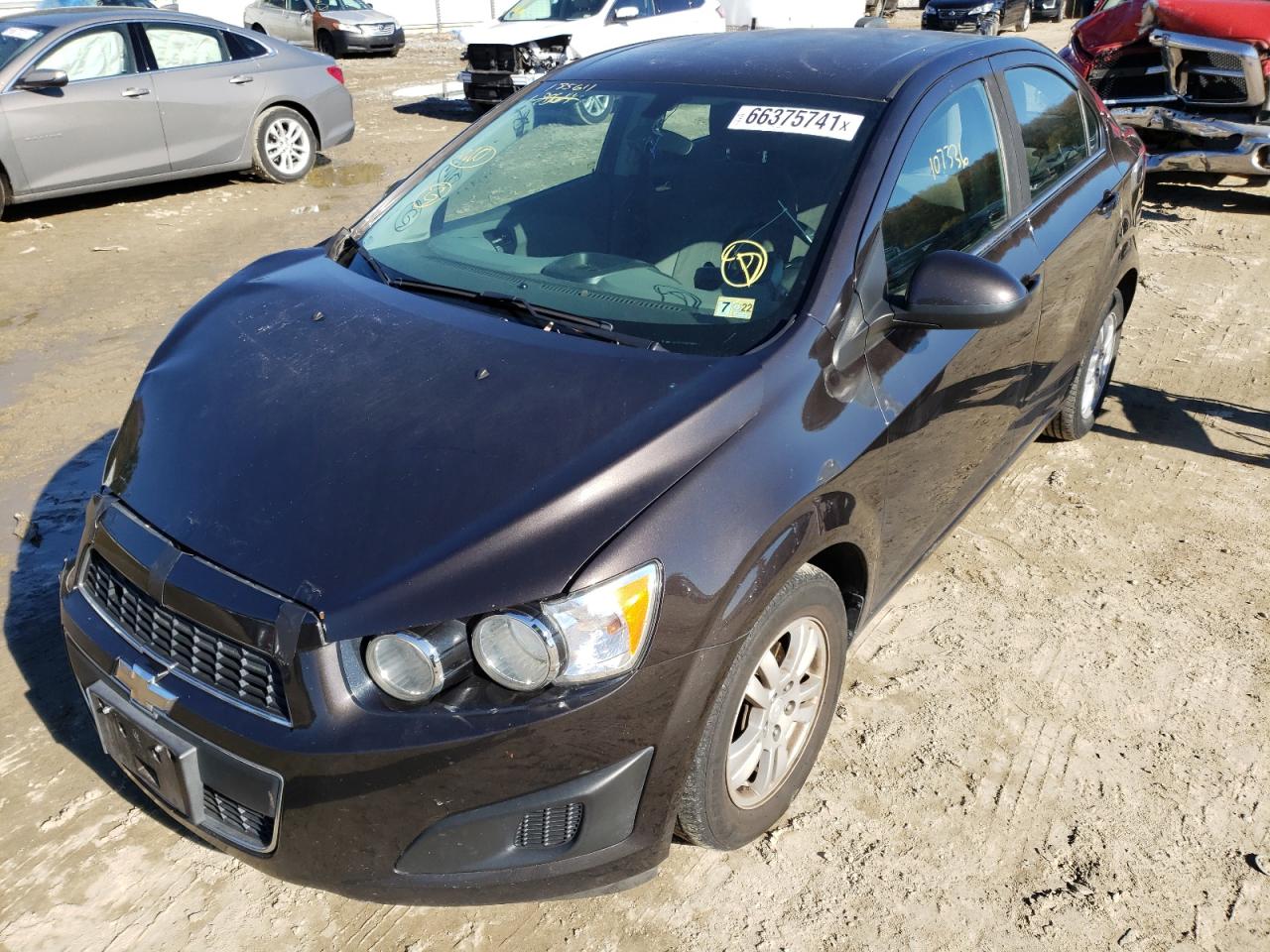 Photo 2 from auction – 2015 CHEVROLET SONIC LT with VIN 1G1JC5SH0F4185611