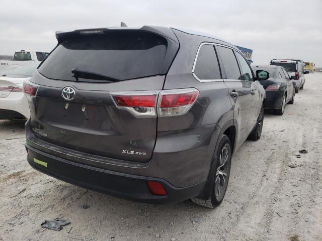 Photo 4 from auction – 2016 TOYOTA HIGHLANDER with VIN 5TDJKRFH9GS344997