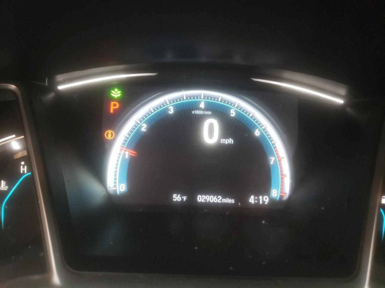 Photo 8 from auction – 2018 HONDA CIVIC EX with VIN 2HGFC2F74JH581468