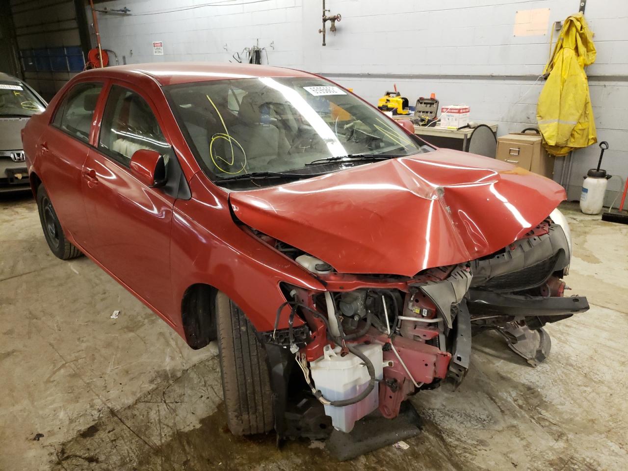 TOYOTA COROLLA BA 2010 with VIN JTDBU4EE3AJ071827 - Photo from auction