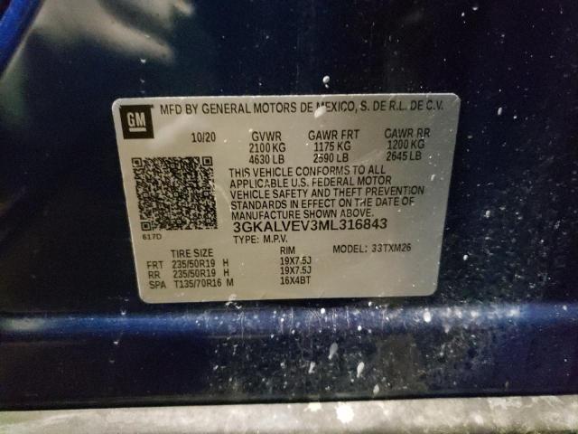Photo 10 from auction – 2021 GMC TERRAIN SL with VIN 3GKALVEV3ML316843