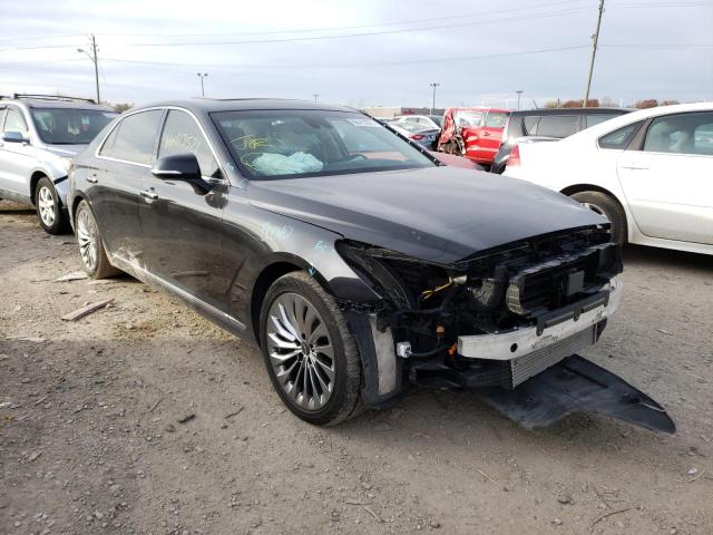 GENESIS G90 PREMIU 2018 with VIN KMHG34JA7JU037301 - Photo from auction