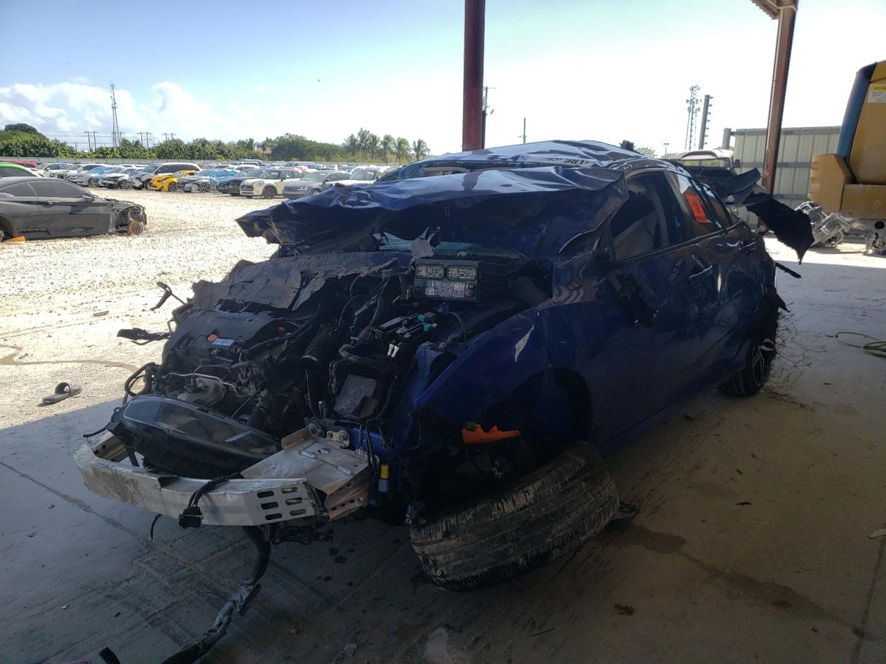 Photo 2 from auction – 2019 HONDA CIVIC LX with VIN 2HGFC2F69KH587663