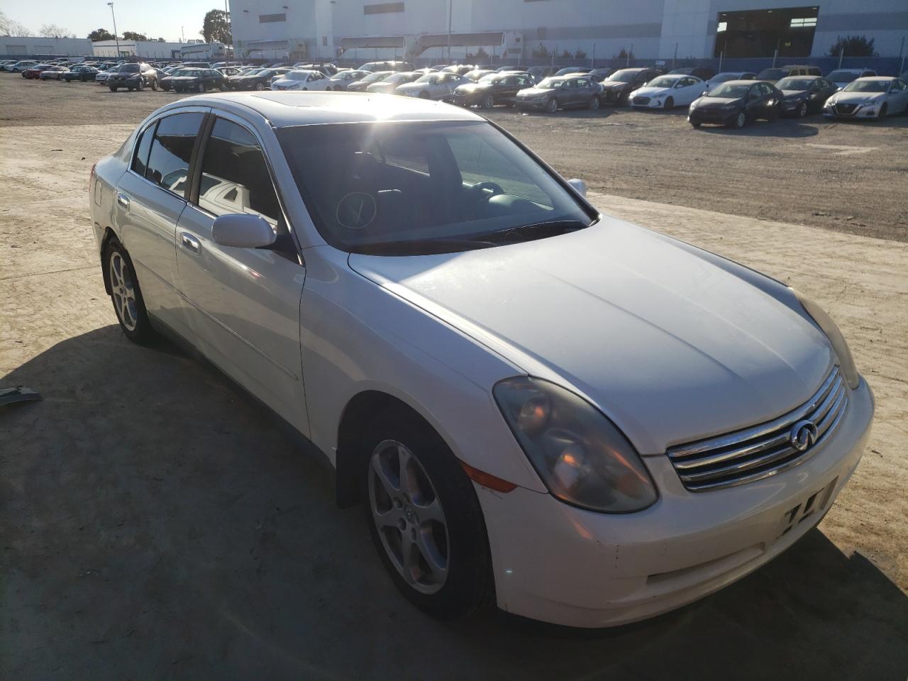 INFINITI G35 2004 with VIN JNKCV51E64M605918 - Photo from auction
