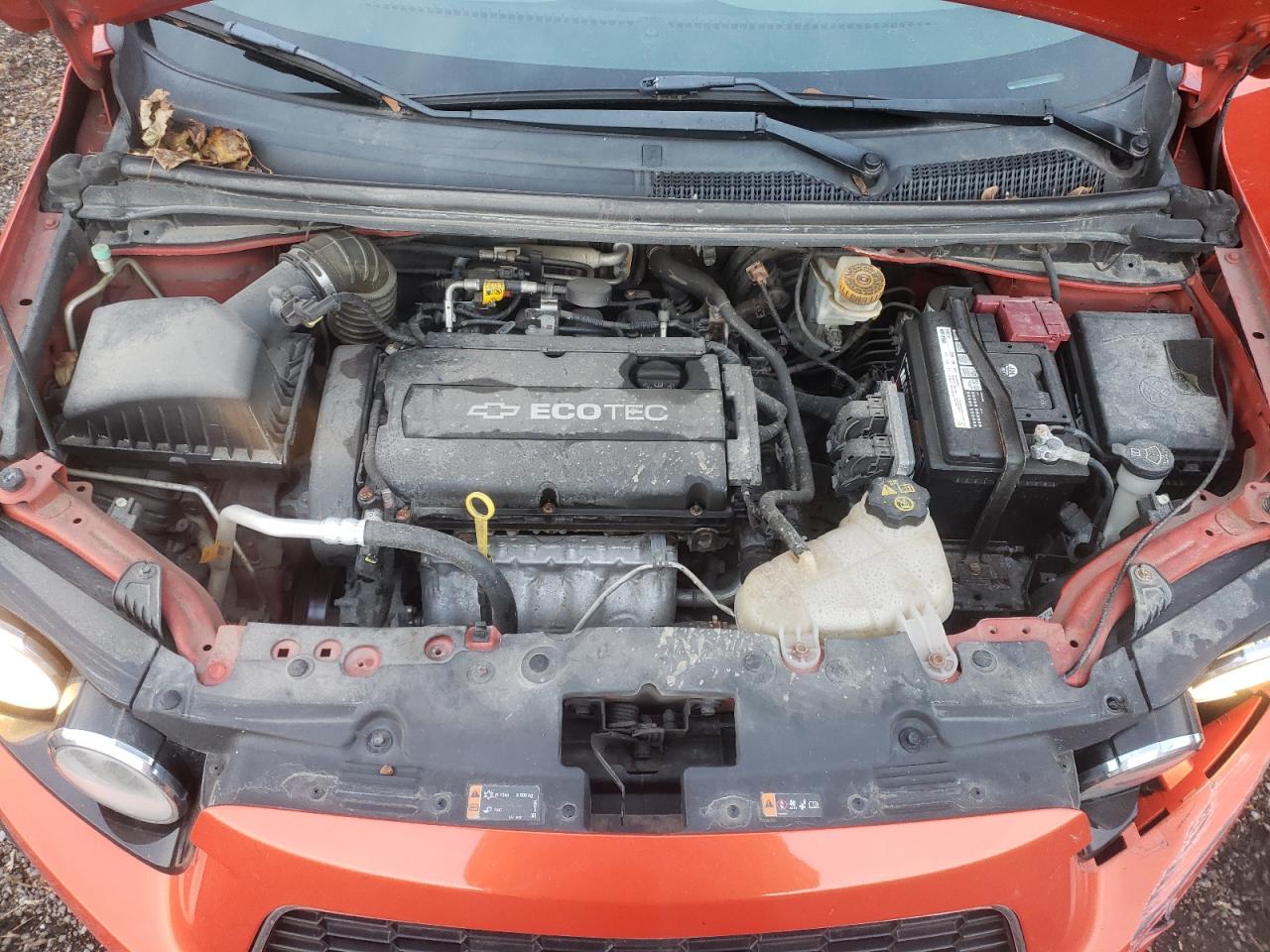 Photo 7 from auction – 2012 CHEVROLET SONIC LT with VIN 1G1JC6EH8C4128487