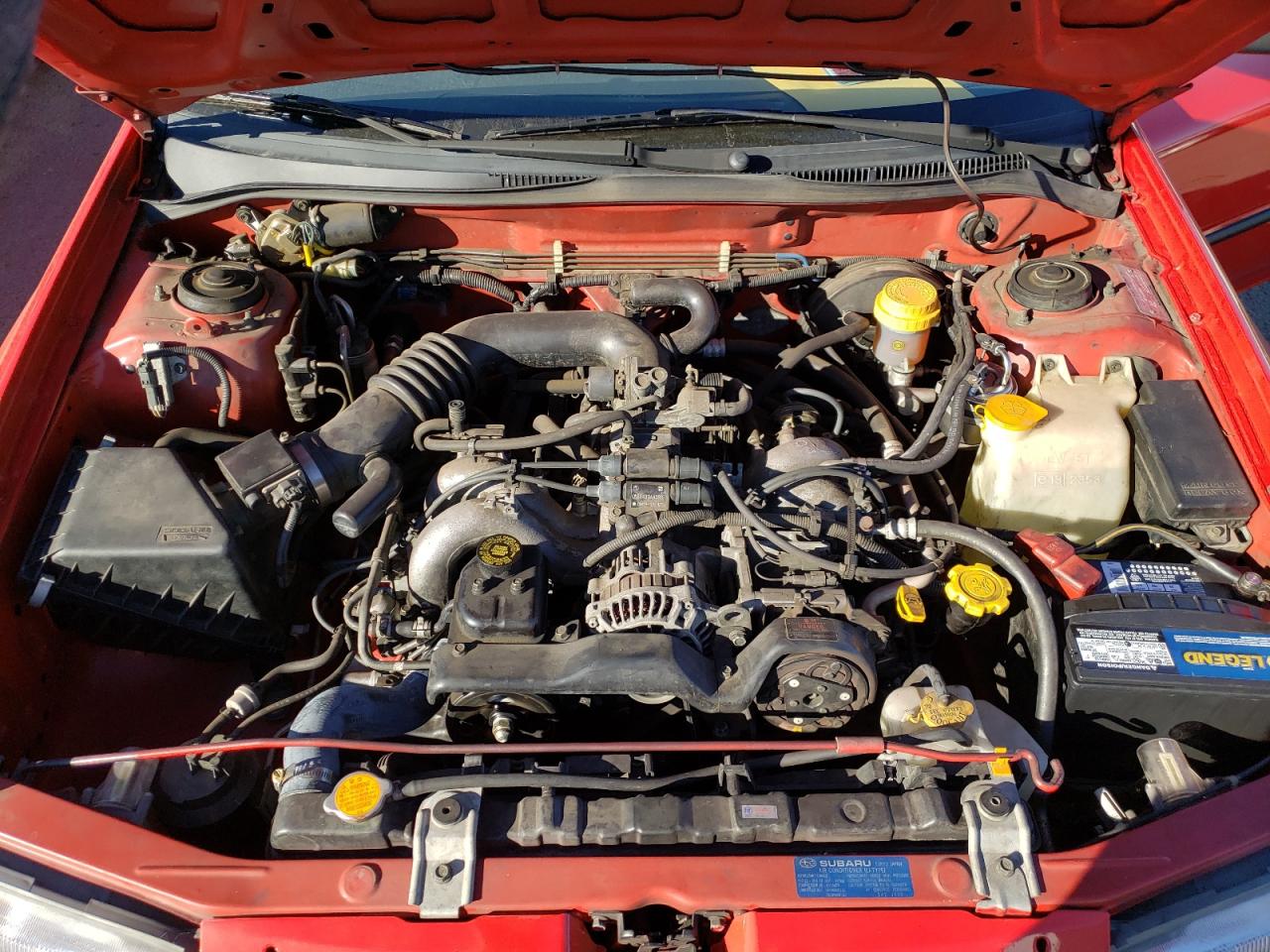Photo 7 from auction – 1993 SUBARU IMPREZA with VIN JF1GF244XPH811084